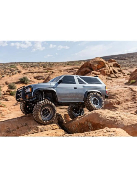 PACK TRAXXAS TRX4 NISSAN Pathfinder 1/10  4x4 CRAWLER PLATA (cambio de servo incluido)+BATERIA Y CARGADOR - Imagen 16