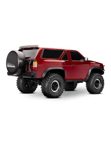 PACK TRAXXAS TRX4 NISSAN Pathfinder 1/10  4x4 CRAWLER ROJO (cambio de servo incluido)+BATERIA Y CARGADOR - Imagen 7