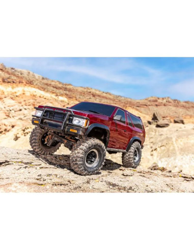 PACK TRAXXAS TRX4 NISSAN Pathfinder 1/10  4x4 CRAWLER ROJO (cambio de servo incluido)+BATERIA Y CARGADOR - Imagen 8