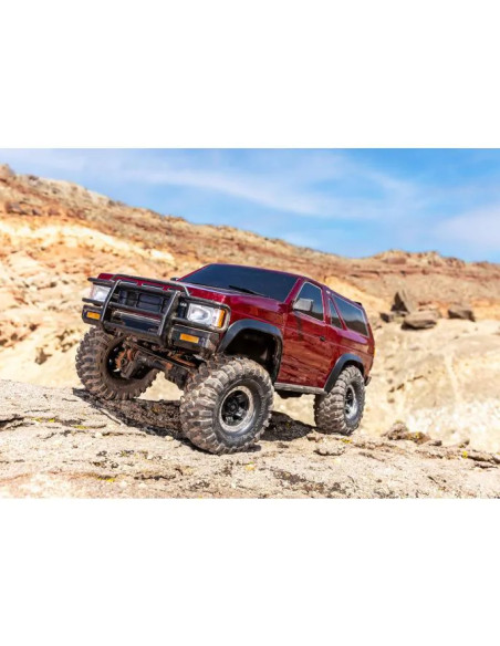 PACK TRAXXAS TRX4 NISSAN Pathfinder 1/10  4x4 CRAWLER ROJO (cambio de servo incluido)+BATERIA Y CARGADOR - Imagen 8