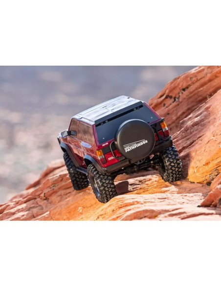 PACK TRAXXAS TRX4 NISSAN Pathfinder 1/10  4x4 CRAWLER ROJO (cambio de servo incluido)+BATERIA Y CARGADOR - Imagen 9