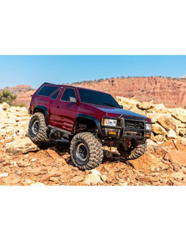 PACK TRAXXAS TRX4 NISSAN Pathfinder 1/10  4x4 CRAWLER ROJO (cambio de servo incluido)+BATERIA Y CARGADOR - Imagen 10
