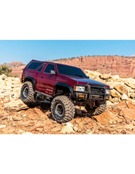 PACK TRAXXAS TRX4 NISSAN Pathfinder 1/10  4x4 CRAWLER ROJO (cambio de servo incluido)+BATERIA Y CARGADOR - Imagen 10