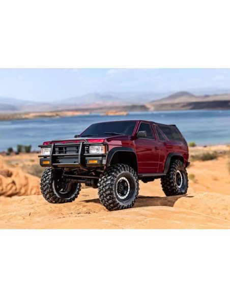 PACK TRAXXAS TRX4 NISSAN Pathfinder 1/10  4x4 CRAWLER ROJO (cambio de servo incluido)+BATERIA Y CARGADOR - Imagen 11