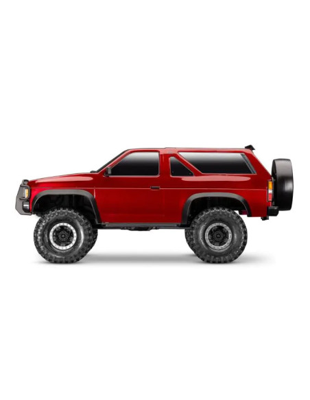 PACK TRAXXAS TRX4 NISSAN Pathfinder 1/10  4x4 CRAWLER ROJO (cambio de servo incluido)+BATERIA Y CARGADOR - Imagen 3