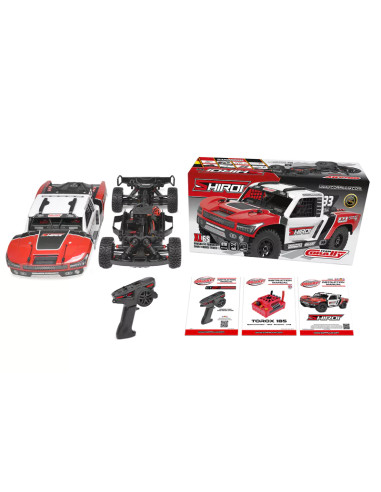 Team Corally SHIROI XP Short Course 6S RTR 1/8 BRUSHLESS rojo - Imagen 4