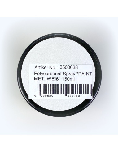 ABSIMA PINTURA Lexan Spray MET. BLANCO 150ml - Imagen 1