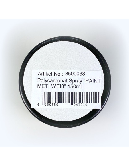 ABSIMA PINTURA Lexan Spray MET. BLANCO 150ml - Imagen 1