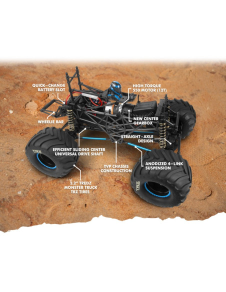 HPI Racing MONSTER KING FORD BRONCO BIG KAHUNA 1/10 - Imagen 7