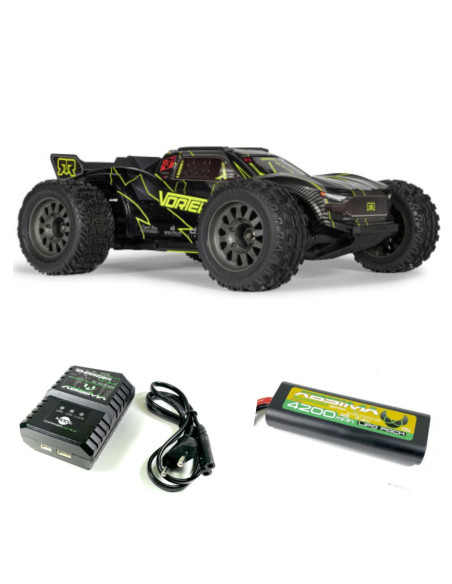 PACK ARRMA VORTEKS 223S DSC 2WD RTR BRUSHLESS 1/10+BATERIA Y CARGADOR - Imagen 1