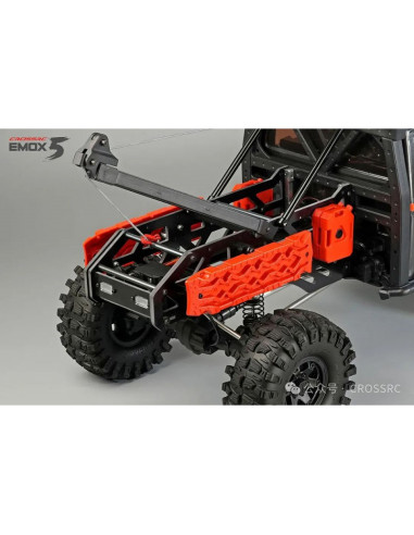 CROSS Kit de arrastre  EMOX5 1/8 RTR Brushless ROJO METAL+WINCH TRX INSTALADO - Imagen 16