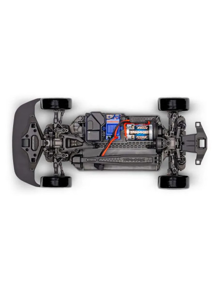 PACK Traxxas 4-TEC Drift Nissan 240SX NEGRO 1/10+BATERIA Y CARGADOR TRX - Imagen 7