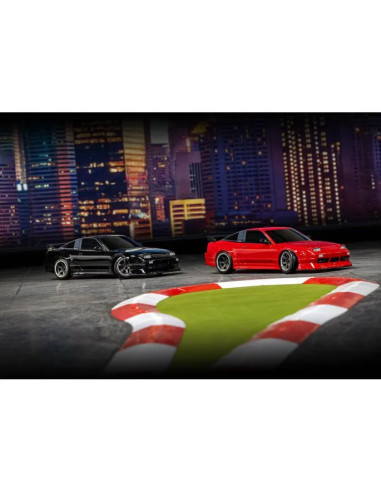 PACK Traxxas 4-TEC Drift Nissan 240SX NEGRO 1/10+BATERIA Y CARGADOR TRX - Imagen 14