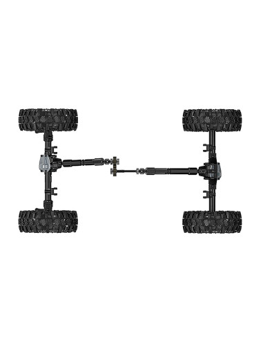 PACK GMADE 1/10 GS02 KOMODO RTR DOBLE CABINA TS - Imagen 10