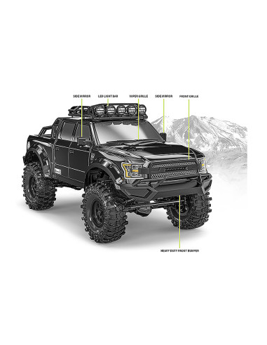 PACK GMADE 1/10 GS02 KOMODO RTR DOBLE CABINA TS - Imagen 3