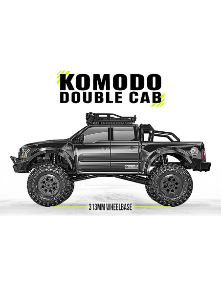 PACK GMADE 1/10 GS02 KOMODO RTR DOBLE CABINA TS - Imagen 7