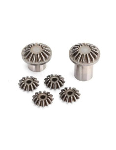 TRX8583 Juego de engranajes, diferencial central (engranajes de salida (2)/engranajes de araña (4)) - Imagen 1