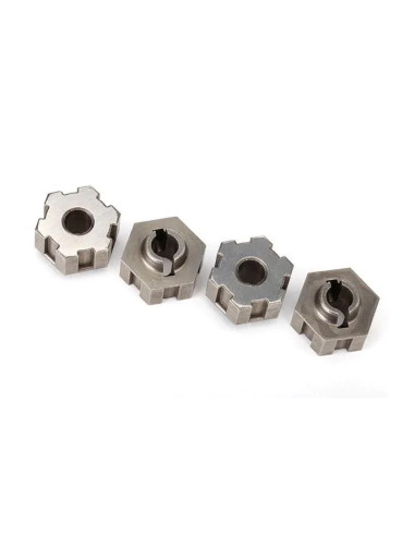 TRX8568 Cubos de rueda hexagonales de acero (4) - Imagen 1