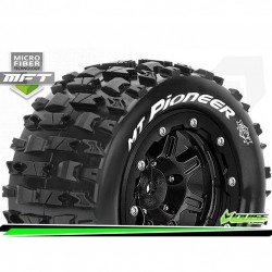 L-T3329SBC RUEDAS 17MM MONSTER 3.8" LOUISE MFT-MT-PIONEER 1/2 OUTSET PEGADAS RELLENAS - Imagen 1