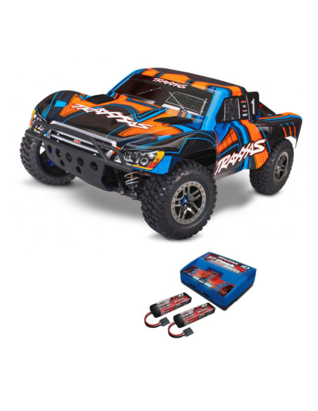 ✅​PACK TRAXXAS SLASH 4X4 ULTIMATE VXL TQI TSM CUERPO AUTOMÁTICO - Imagen 1