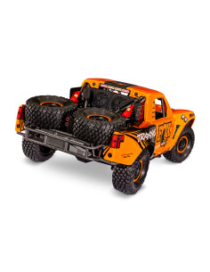 Traxxas Unlimited Desert Racer 4WD 1/7  LED, TQi VXL-6S RTR(sin batería/carga), Fox 1 - Imagen 2