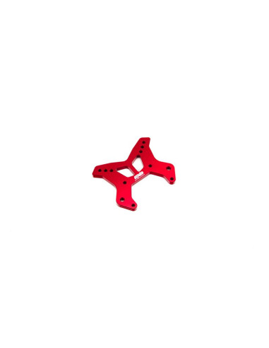 ARA320576 Torre de amortiguación delantera de aluminio CNC 7075 T6 M, roja: EXB - Imagen 1