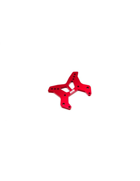 ARA320576 Torre de amortiguación delantera de aluminio CNC 7075 T6 M, roja: EXB - Imagen 1