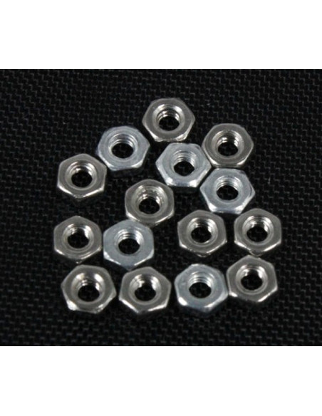 RV68096 Tuercas M2 hexagono estrecho 15 uds - Imagen 1