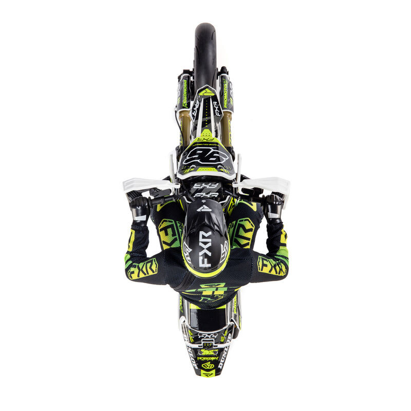 PACK LOSI 1/4 PROMOTO-SM FXR SUPERMOTO RTR Básica+BATERIA Y CARGADOR - Imagen 8