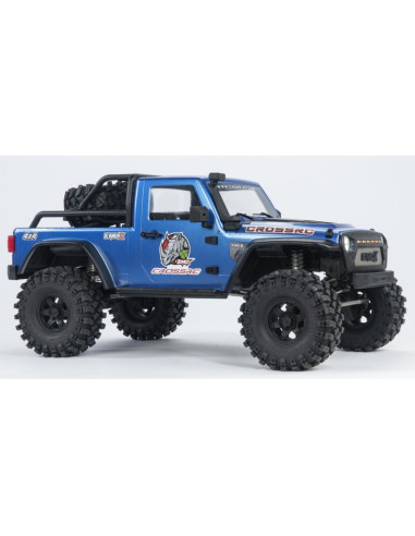PACK CROSS RHINO EMOX1 1/8 RTR Kit sin escobillas (azul)+BATERIA Y CARGADOR - Imagen 4