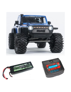 PACK CROSS RHINO EMOX1 1/8 RTR Kit sin escobillas (azul)+BATERIA Y CARGADOR - Imagen 1