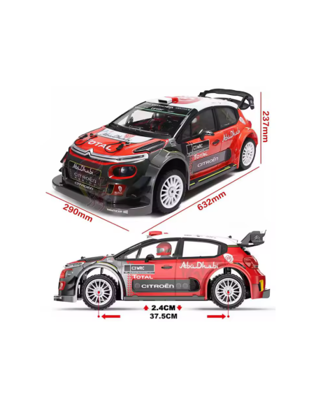 Hyper Go Citröen DS WRC 1/7 Brushless 4s(INCLUYE BATERIA Y CARGADOR) - Imagen 4