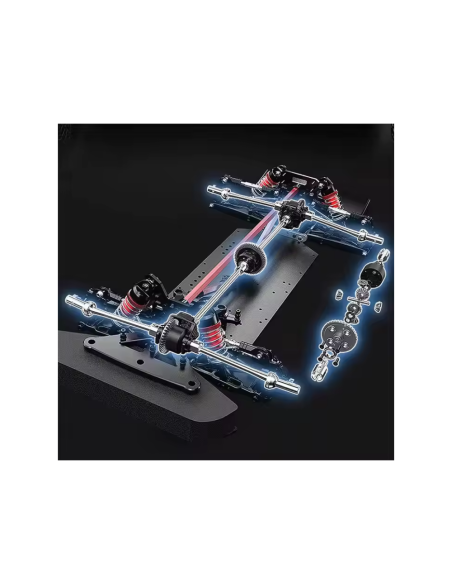 Hyper Go Citröen DS WRC 1/7 Brushless 4s(INCLUYE BATERIA Y CARGADOR) - Imagen 8