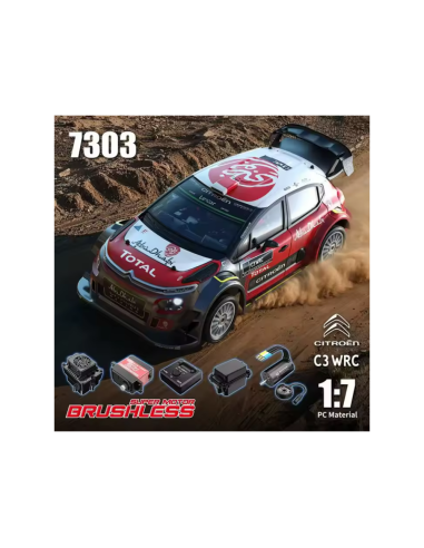 Hyper Go Citröen DS WRC 1/7 Brushless 4s(INCLUYE BATERIA Y CARGADOR) - Imagen 10