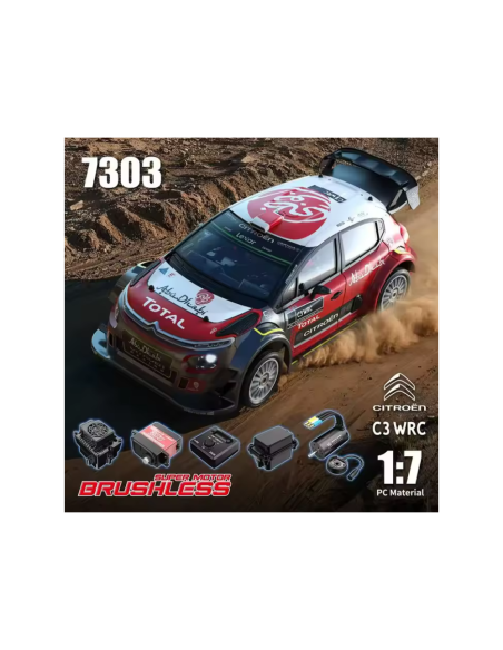 Hyper Go Citröen DS WRC 1/7 Brushless 4s(INCLUYE BATERIA Y CARGADOR) - Imagen 10