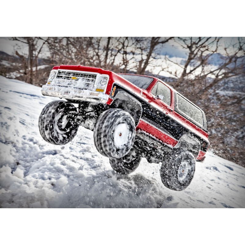 TRAXXAS TRX4 CHEVROLET BLAZER K5 SCALE 4X4 4WD CRAWLER 1/10 ,ROJOTRA82076-4R - Imagen 7