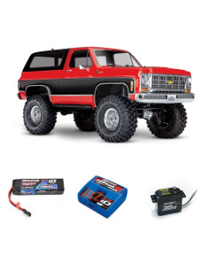 TRAXXAS TRX4 CHEVROLET BLAZER K5 SCALE 4X4 4WD CRAWLER 1/10 ,ROJOTRA82076-4R - Imagen 1
