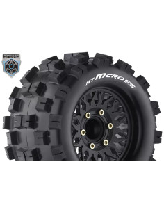 LR-T3274SX MT-MCROSS  Neumáticos Monster Truck 1-10 - Montado - Deportivo Hexagonales extraíbles 12, 12 anchas, 14, 17 mm - Imagen 1