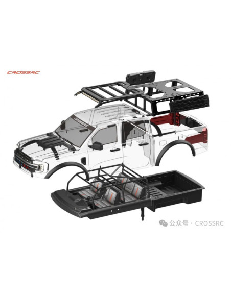 KIT GRUA EMO XXL2 1/5 RTR Brushless (gris metalizado) - Imagen 9