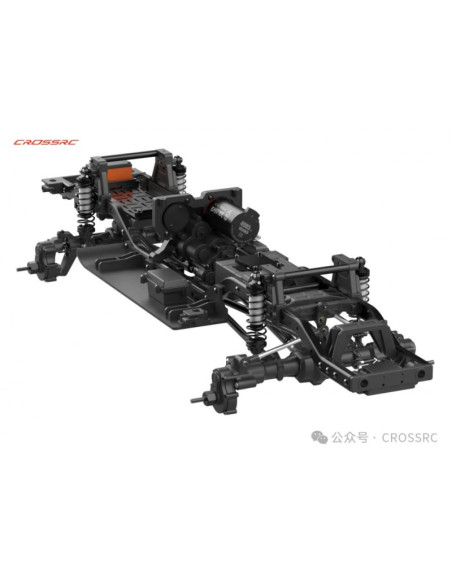 KIT GRUA EMO XXL2 1/5 RTR Brushless (gris metalizado) - Imagen 18