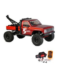 CROSS Kit de arrastre  EMOX5 1/8 RTR Brushless ROJO METAL+WINCH TRX INSTALADO - Imagen 1