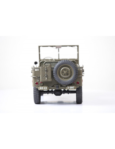 Rock Crawler MILITARY SCALER JEEP WILLYS RTR 1/6  ROC HOBBY - Imagen 8