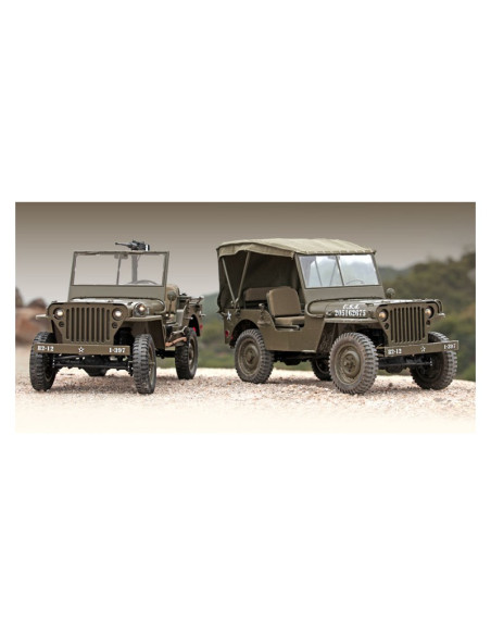 Rock Crawler MILITARY SCALER JEEP WILLYS RTR 1/6  ROC HOBBY - Imagen 10