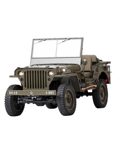 Rock Crawler MILITARY SCALER JEEP WILLYS RTR 1/6  ROC HOBBY - Imagen 1