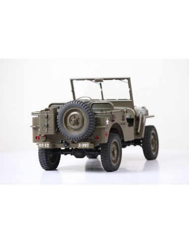 PACK MILITARY SCALER JEEP WILLYS RTR 1/6  ROC HOBBY+BATERIA Y CARGADOR - Imagen 4