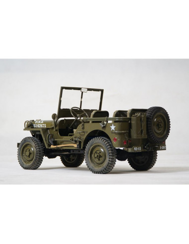 PACK MILITARY SCALER JEEP WILLYS RTR 1/6  ROC HOBBY+BATERIA Y CARGADOR - Imagen 3