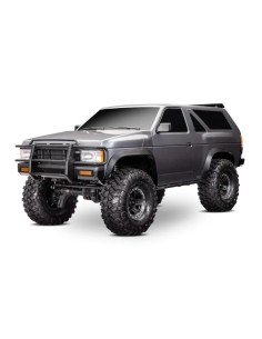 PACK TRAXXAS TRX4 NISSAN Pathfinder 1/10  4x4 CRAWLER PLATA+CAMBIO DE SERVO +BATERIA 7600MAH 2S Y CARGADOR TRX - Imagen 2