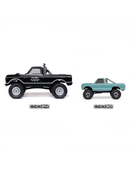 AXIAL Chevrolet K10 4X4 RTR Brushed Rock Crawler 1/30 (batería y cargador incluidos), color negro - Imagen 15