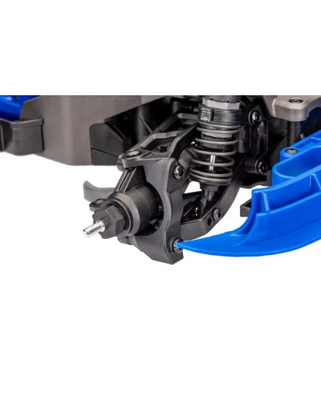 Traxxas Mini Rally VXL Ford RS200 1/12 incluye batería y cargador USB AZUL - Imagen 6
