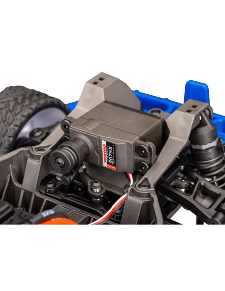Traxxas Mini Rally VXL Ford RS200 1/12 incluye batería y cargador USB AZUL - Imagen 11